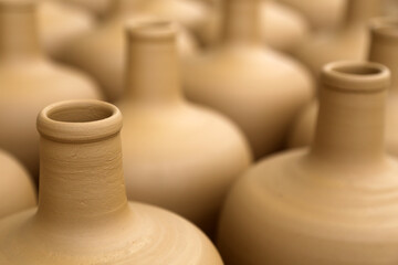 Fototapeta premium Handmade Clay Pottery from a Picturesque Anatolian Village 