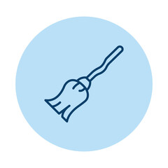 Broomstick  vector, pixel perfect, illustrator file 
