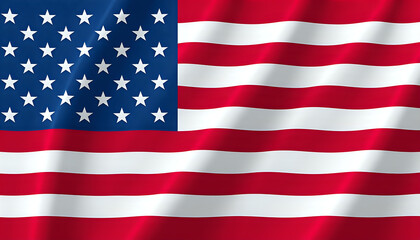 Fototapeta premium American Flag: A Majestic Representation of National Pride