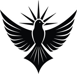 holy spirit vector illustration