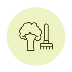 Garden Cleaning vector, pixel perfect, illustrator file 
