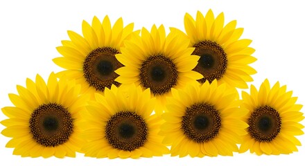 Sunflowers: A Golden Embrace AI Generated