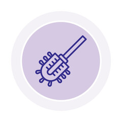 Toilet Scrubber vector, pixel perfect, illustrator file 
