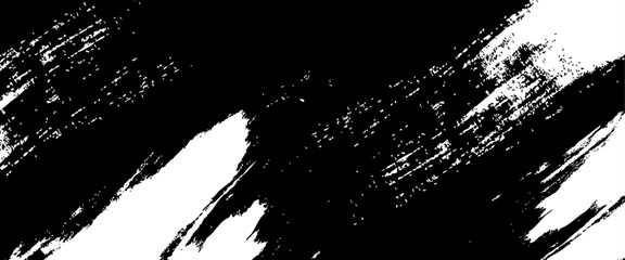 Vector black and white with grunge style, paint splatter template, dirt banner, watercolor design. 