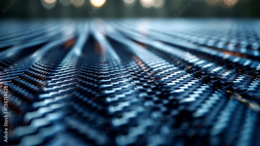 Aufkleber vibrant surface texture revealing geometric patterns with dynamic light reflection