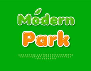 Naklejka premium modern_park