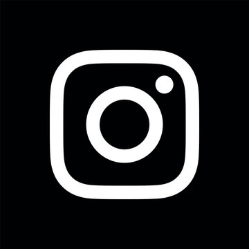 Instagram Letter White Logo Icon, IG App Vector, Editable SVG & PNG, Transparent Background, Premium Social Media Design for Digital Download