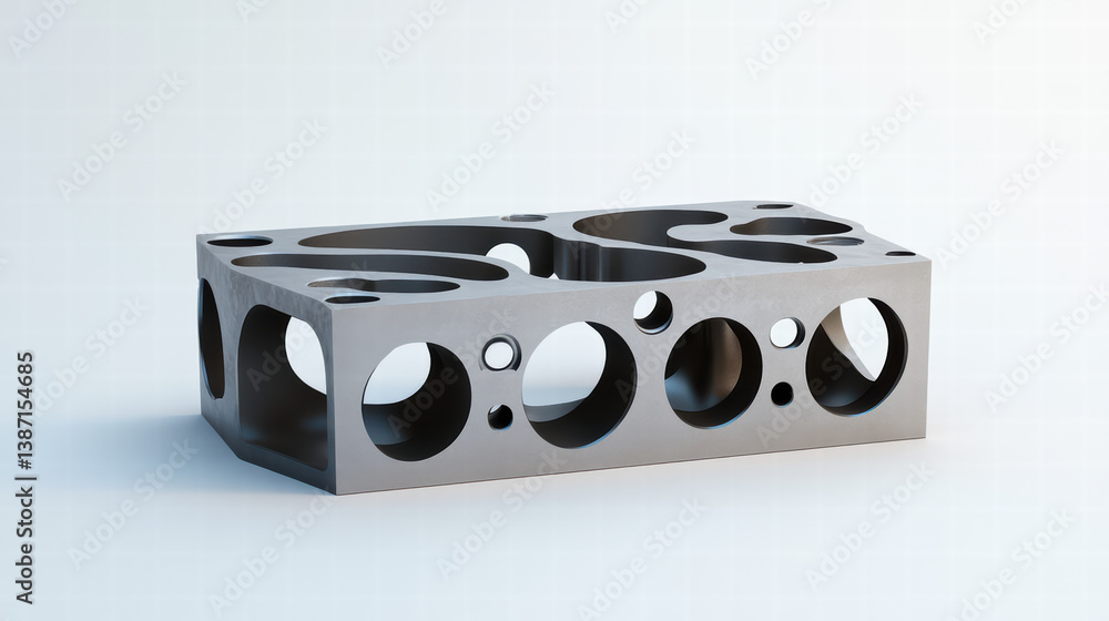 Poster mechanical precision: the industrial and engineering concept depicted here showcases a precisely eng