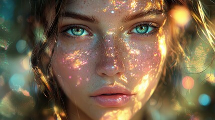 Luminous Beauty A Portrait of Radiant Youth