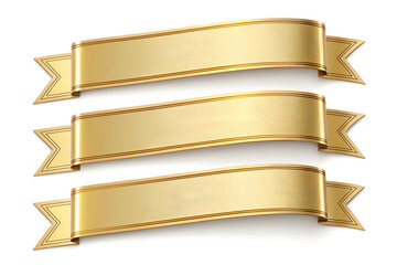 3 gold premium Name tags 