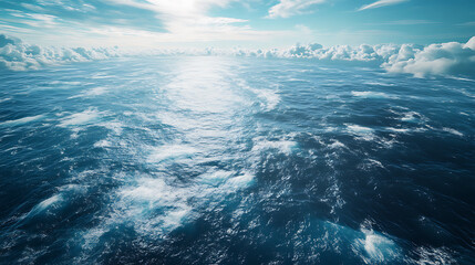 An AI powered system optimizing climate change models by analyzing atmospheric data, ocean currents, and carbon emissions to predict long-term environmental changes