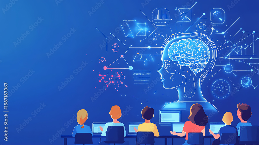 Poster an ai powered system optimizing education by analyzing student learning styles, academic performance