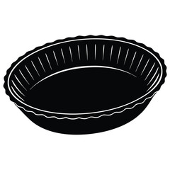 Pai Pan Silhouette Vector Illustration – Traditional, Elegant, Minimal Black Design