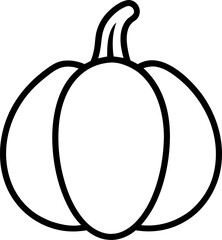 vector illustration of a pumpkin