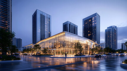 development new commercial building