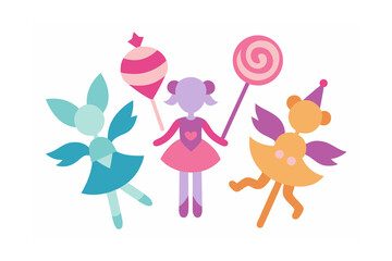 girl and butterfly