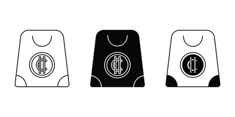 Shopping bag crypto icon with sleek, modern design. Perfect for crypto e-commerce, digital shopping, and fintech apps. High-quality vector, fully scalable and easy to customize.