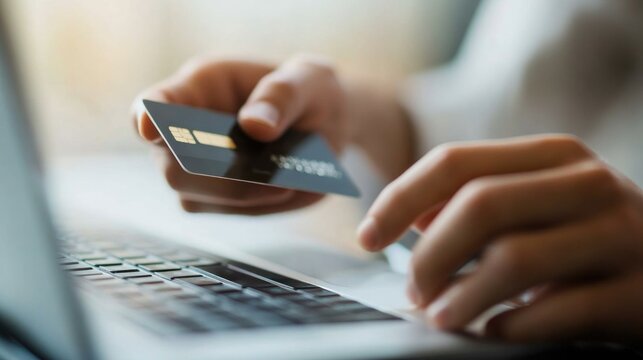 Online Shopping, Credit Card Payment, Secure Transaction, E-commerce, Digital Payment, Internet Banking