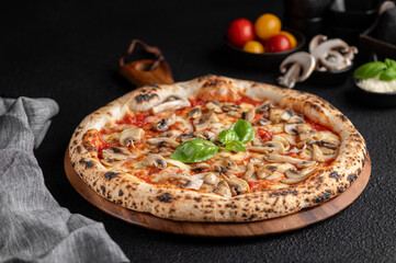 Pizza menu shoot