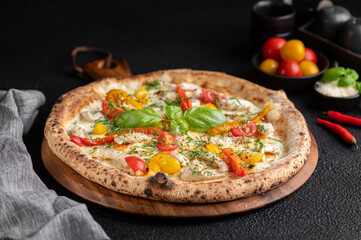 Pizza menu shoot