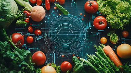 An AI powered system optimizing personalized nutrition by analyzing individual health data, food preferences, and dietary needs to provide tailored meal recommendations