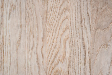 Light oak wooden planks with natural grain pattern. Seamless wooden surface texture background.