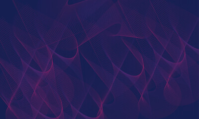 Abstract background of modern tech gradient waves in blue and pink hues, technology, modern, abstract, background, waves. Glowing retro waves background 