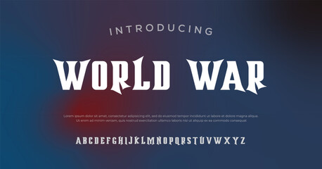 World classy elegant font, vintage type or luxury premium typeface, vector English royal alphabet.