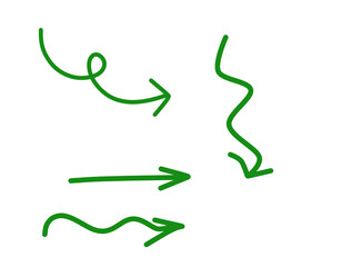 green arrow background