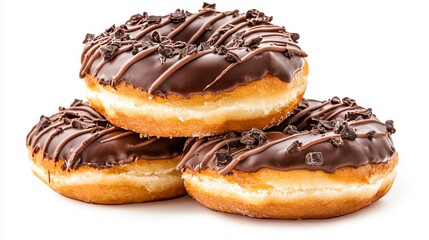 Chocolate Topped Donuts