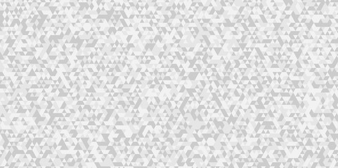 Abstract geometric wall tile and metal cube background triangle wallpaper. Seamless geometric pattern low polygon backdrop background. Gray diamond overlap polygonal background.