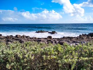 Cascais, Portugal - Atlantic Ocean Coast.