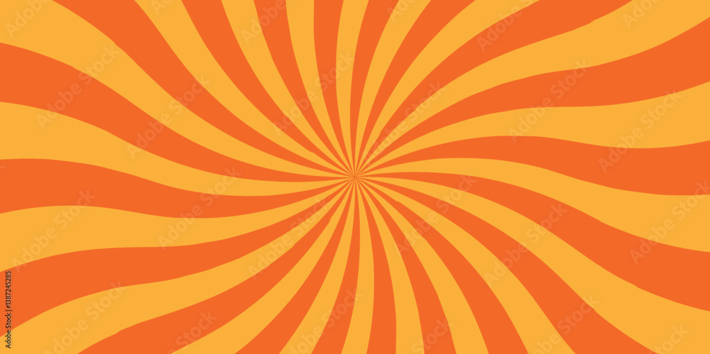 Poster abstract background with rays retro starburst abstract. sunburst background vector illustration patt