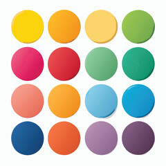 Different colour in circle