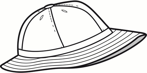 Stylish Vector Cap Design: Perfect for Fashion, Sports, and Branding Needs