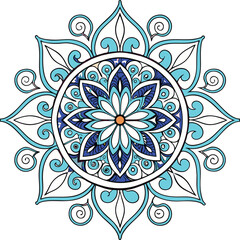 ornamental round lace ornament