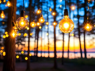 High Energy Dance Party Under Twinkling Lights