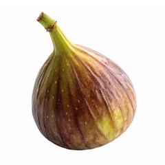 Fresh Ripe Fig Fruit Illustration on Transparent Background for Culinary and Dietary Use