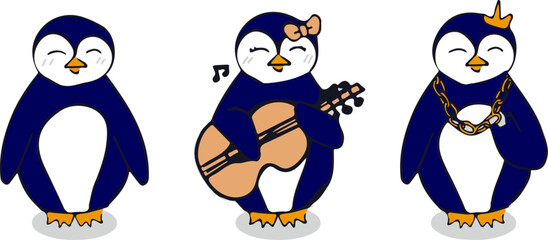penguin vector illustration
