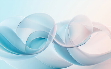 An abstract business background of crystal glass
