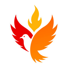 vector illustration of an eagle