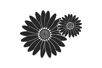 coneflower Flower silhouette vector illustration