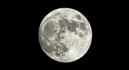 Obraz premium Lunar Embrace AI Generated