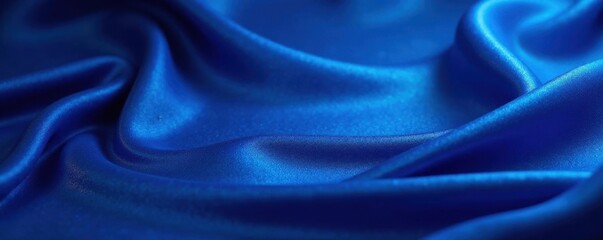 Fototapeta premium Deep sapphire blue, high-gloss metallic sheen, vibrant, gold