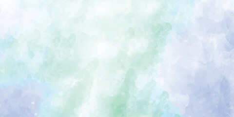 Obraz premium Pastel color water colour blur banner for design. Christmas template for poster, cards and Hand drawn pastel color abstract vector illustration for background. Template for design. Vintage grunge surf