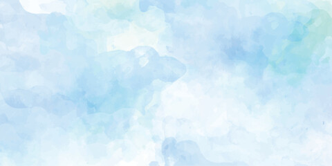 Obraz premium Blue azure turquoise abstract watercolor background for textures backgrounds and Purple watercolor background for textures backgrounds and web banners design 