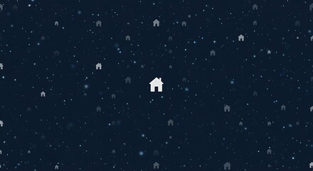 Fototapeta premium Celestial Homes AI Generated