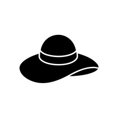 vector illustration of a black hat