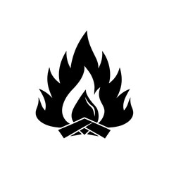 vector fire icon
