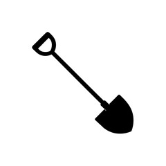 shovel isolated on white